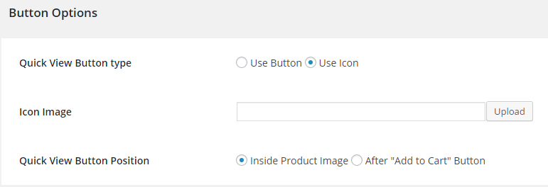 woocommerce quick view plugin backend image 1