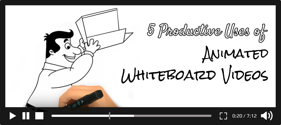 uses of animated whiteboard videos