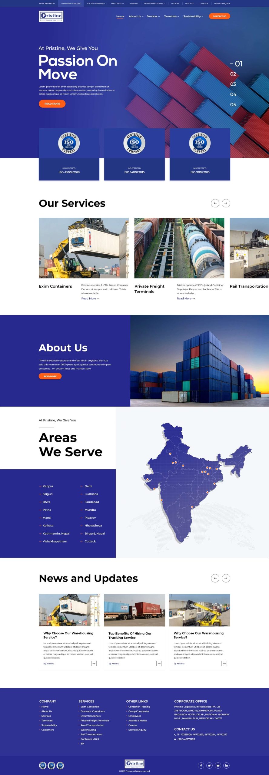 10 – Pristine Website